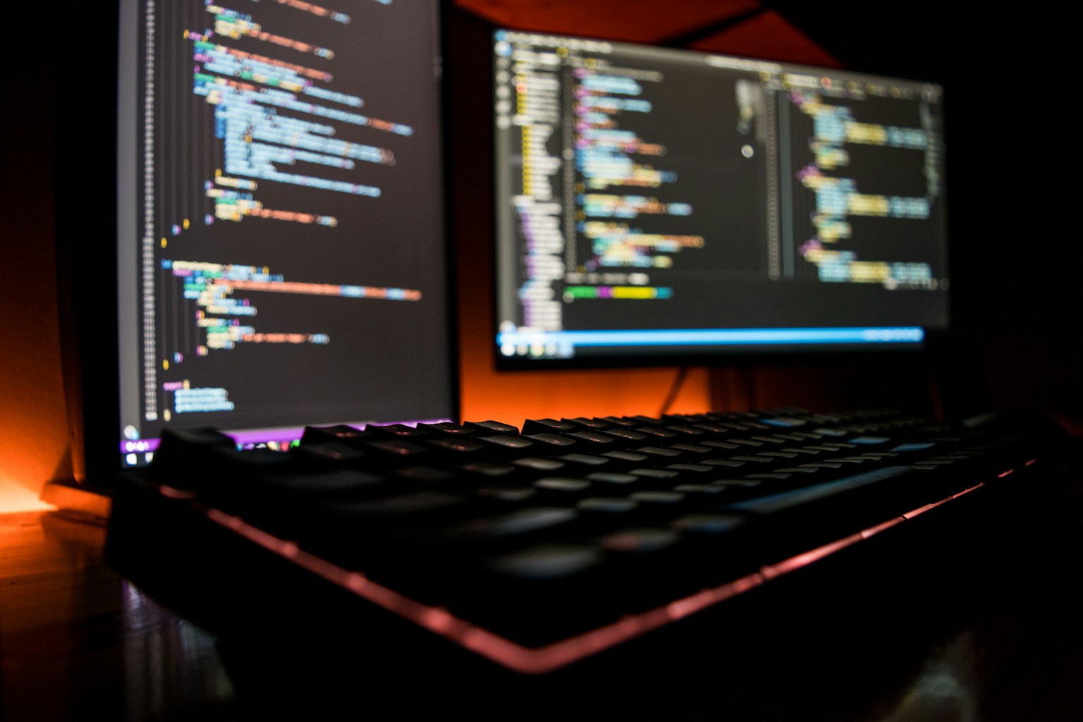 An abstract image showing code snippets and an AI assistant icon, representing the fusion of AI with code review processes.